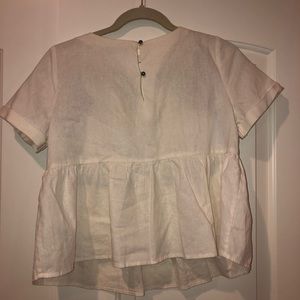 Abercrombie & Fitch Tops - Abercrombie & Fitch | White Embroidered Shirt Abercrombie & Fitch Tops - Abercrombie & Fitch | White Embroidered Shirt